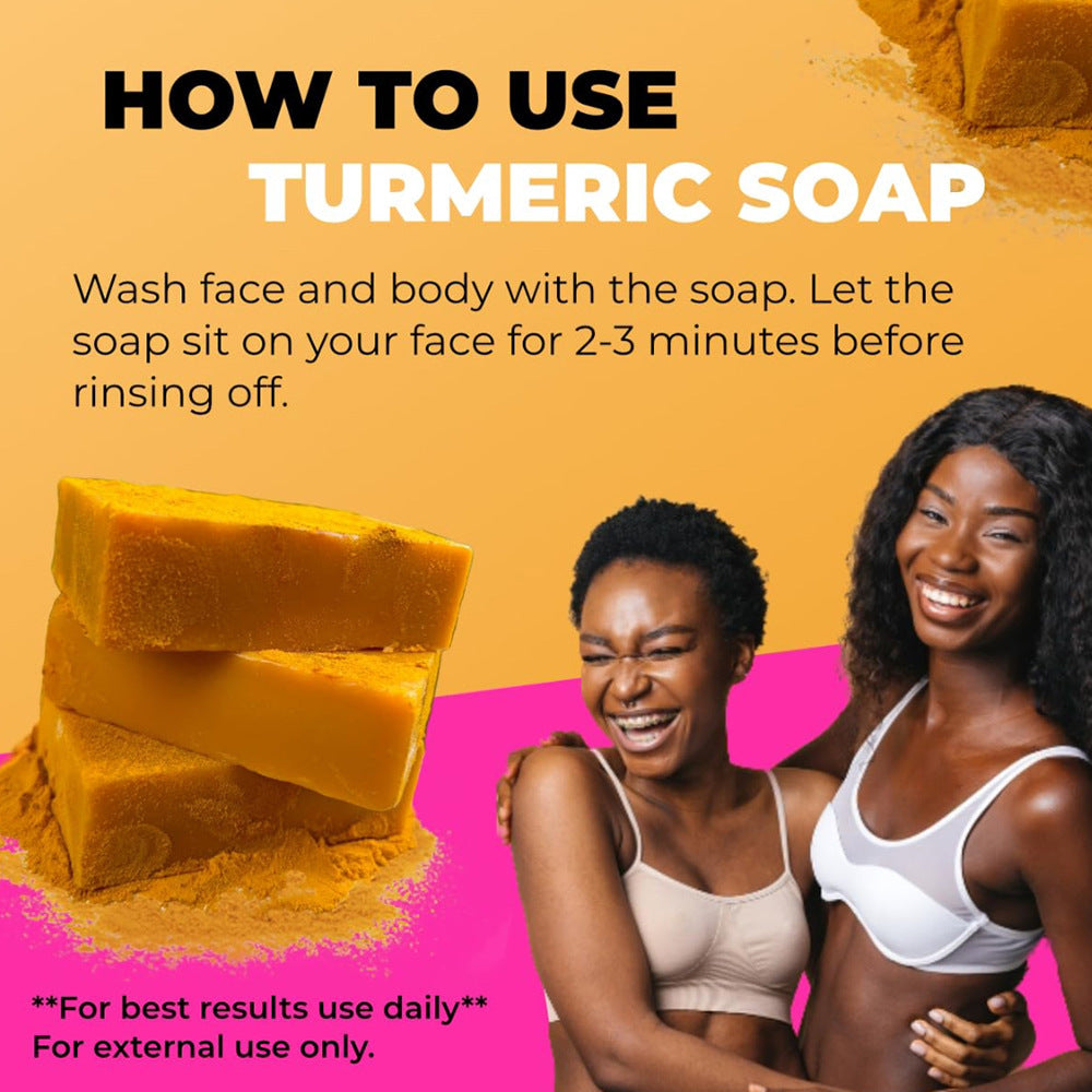 Turmeric and Kojic Acid Bar Soap